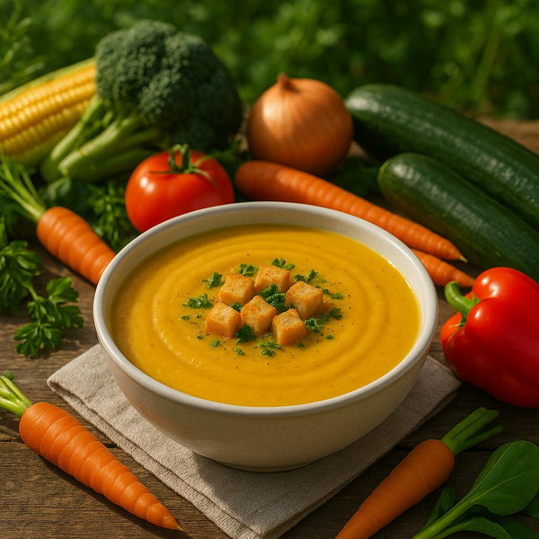 Supa Cremă de legume – Gustul cald al casei, oriunde te-ai afla
