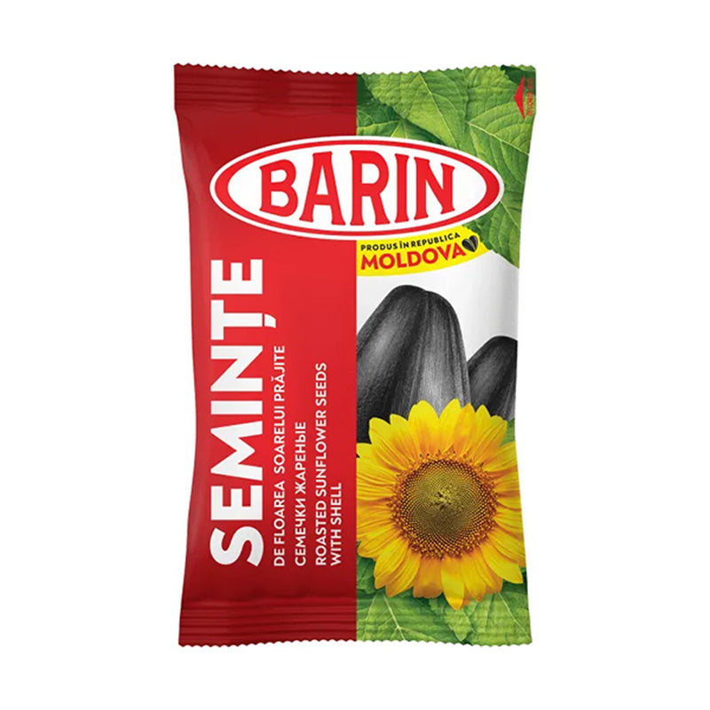 Semințe de floarea soarelui prăjite 200 g BARIN - Delumani - Magazin Online Romanesc 