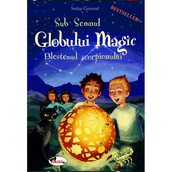 Sub Semnul Globului Magic. Blestemul scorpionului - Stefan Gemmel - Delumani - Magazin Romanesc 